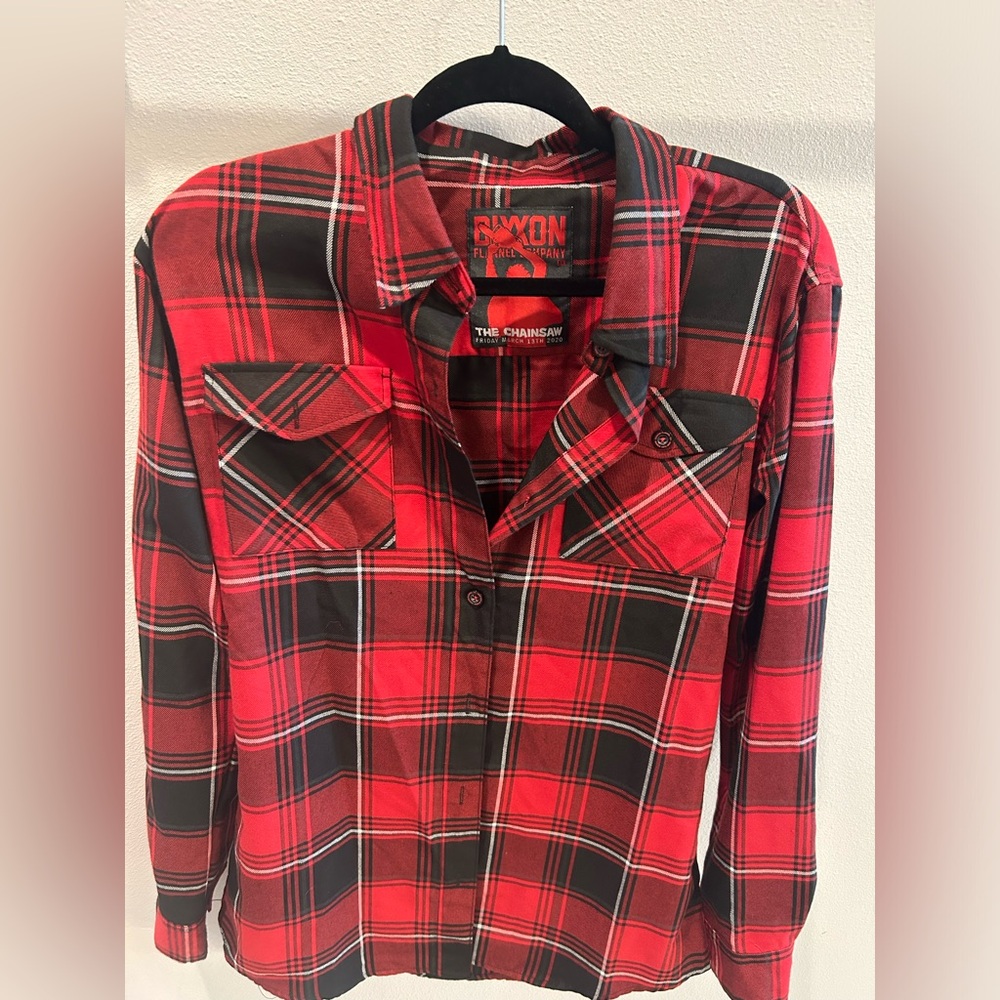 Women’s size XL Dixxon The Chainsaw Flannel No Sticker